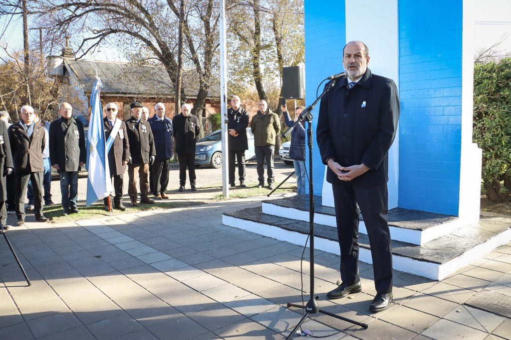 Susbielles en acto oficial por el Día de la Bandera: «Belgrano es una de las figuras más importantes de nuestra historia»