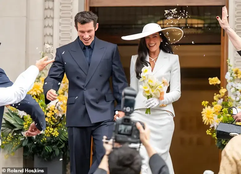 Dua Lipa se casó con Callum Turner en una íntima ceremonia en Londres