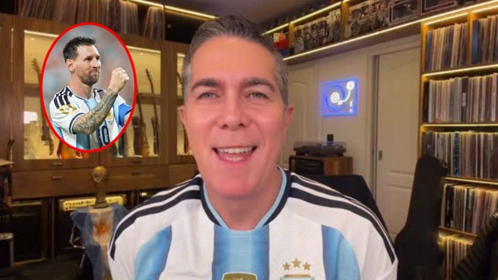 Rodolfo Barili impulsa un saludo masivo para Messi en su cumpleaños